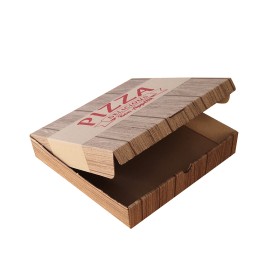 Baskılı Pizza Kutusu 24x24x4 cm (100 Adet)