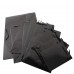 Parlak Siyah Karton Çanta 100 ADET 20*25*10 cm 1.Sınıf El Yapımı Yerli Üretim