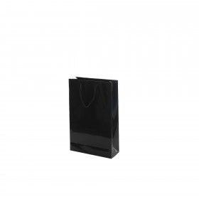Parlak Siyah Karton Çanta 25 ADET 24,5*38*9 cm1.Sınıf El Yapımı Yerli Üretim