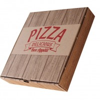 Baskılı Pizza Kutusu 26x26x4 cm ÇOK AL AZ ÖDE