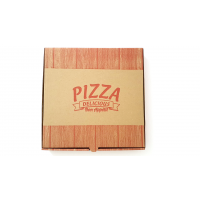 Baskılı Pizza Kutusu 30x30x4 cm (100 Adet)