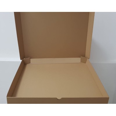 Baskısız Pizza Kutusu 50x50x5cm (50 Adet) B dalga kalın 